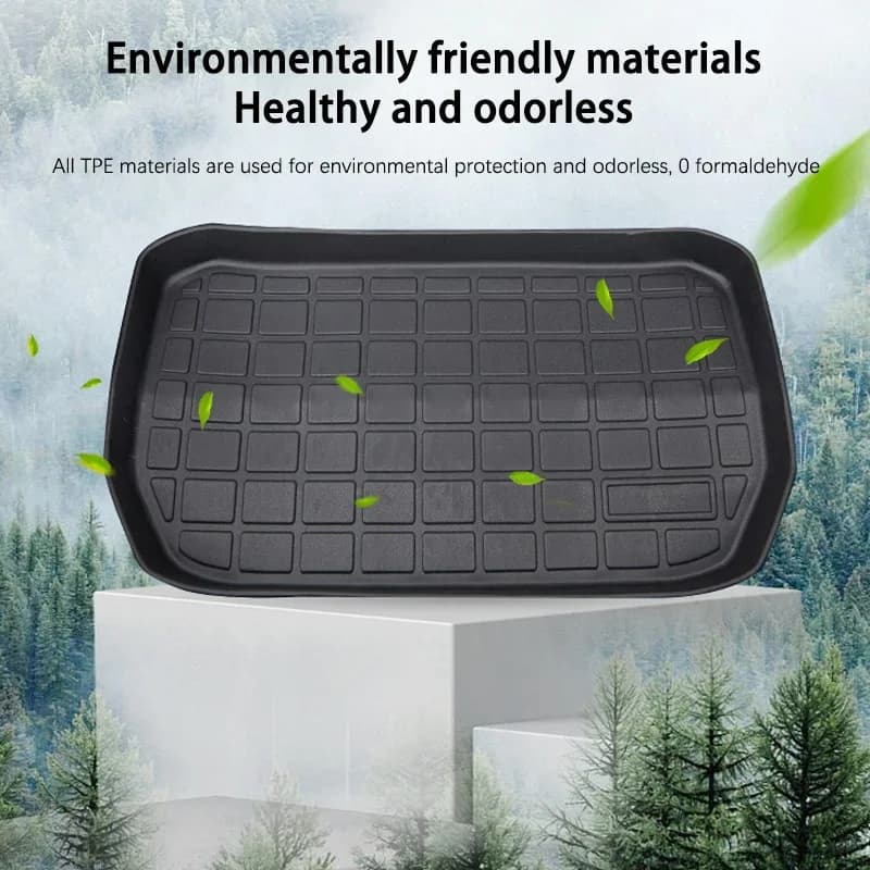 Polymères de coffre arrière de voiture imperméables, doublure de protection, tapis de sol, accessoires pour Renault Dacia Duster HM MK2 2018 ~ 2023 2022