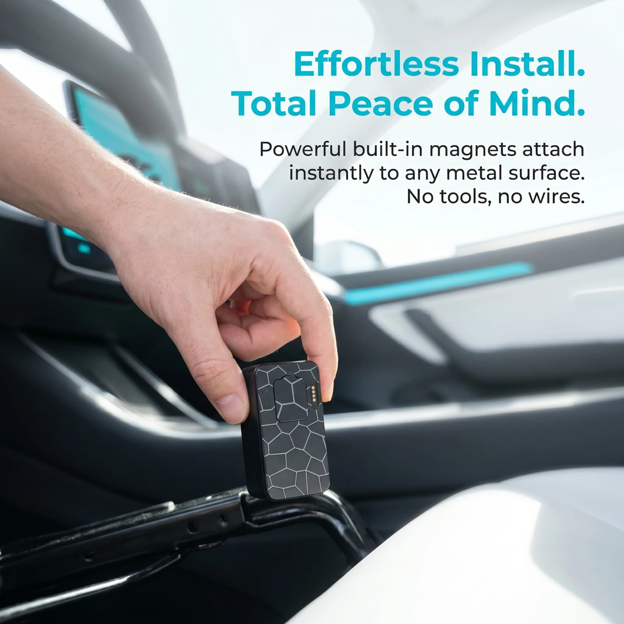 Mini traceur GPS 4G avec batterie 3000 mAh, magnétique, antivol, enregistreur de véhicule, localisateur en temps réel avec application gratuite