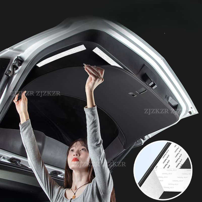 Tapis de protection Anti-coup de pied pour coffre arrière de voiture, accessoires d'intérieur automobile pour Volkswagen VW Tiguan L PRO PHEV Teramont X