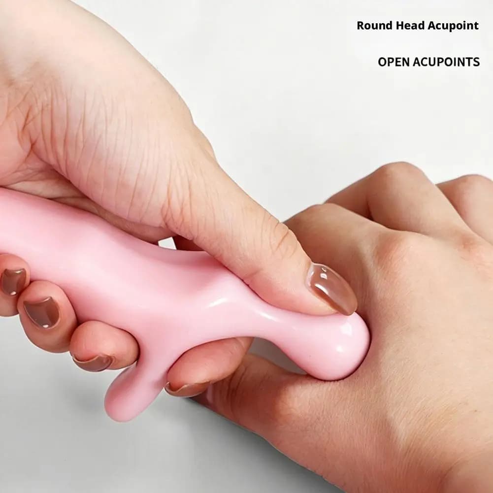 Masseur d'acupression manuel portatif, outil de pression du pouce pour soulager la fatigue, outil de relaxation manuel pour le corps entier, outil de réflexologie profonde