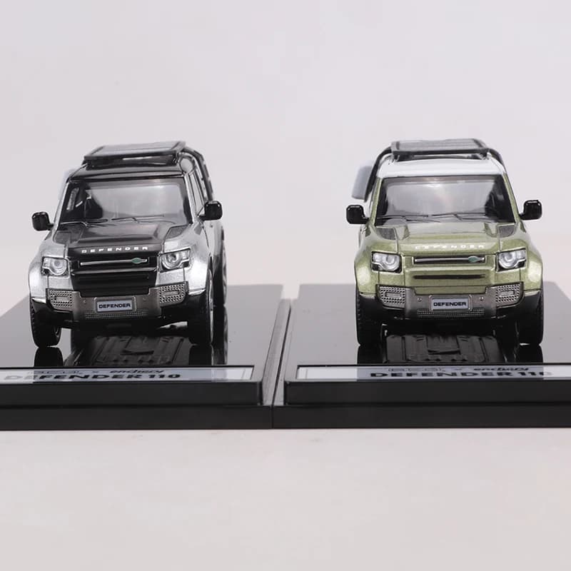 Modèle de voiture en alliage GCD/Enchery 1:64 Defender 110