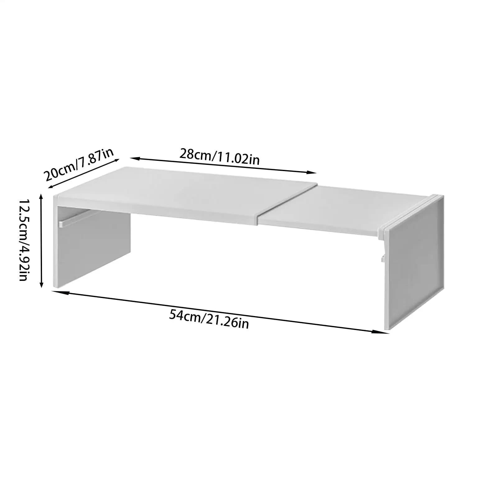 Étagère de rangement extensible pour armoire de cuisine, organisateur de comptoir, organisateur de chaussures, gain de place