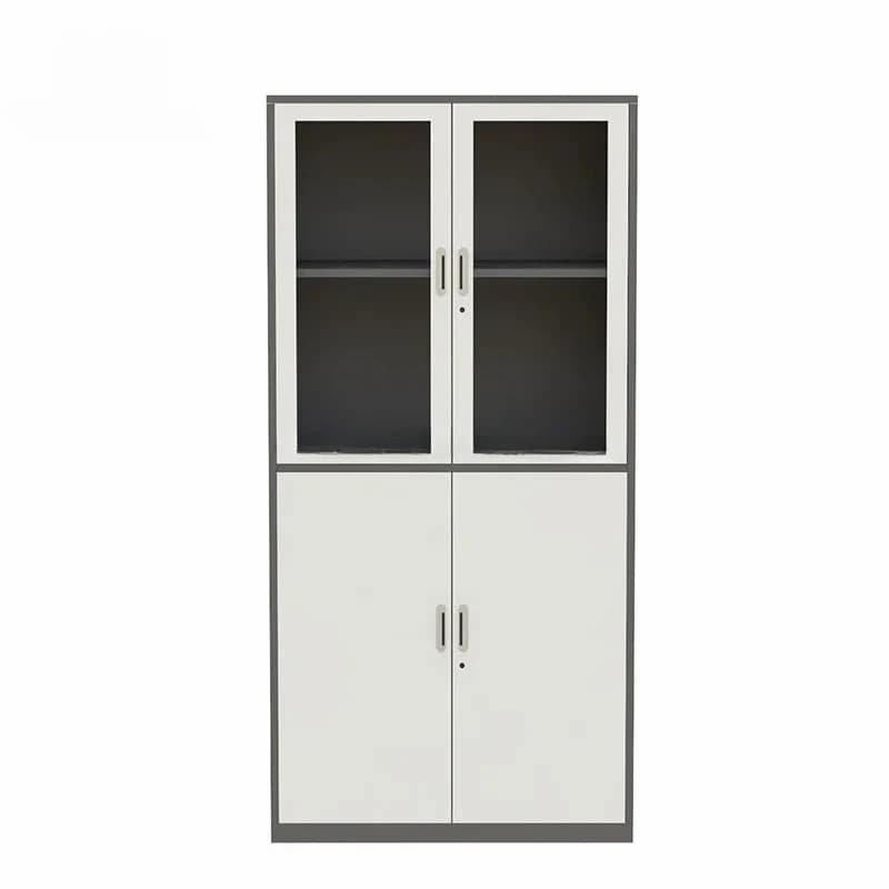 Armoires de classement, armoires de rangement métalliques, armoires de rangement industrielles, armoires de classement avec portes vitrées à charnières