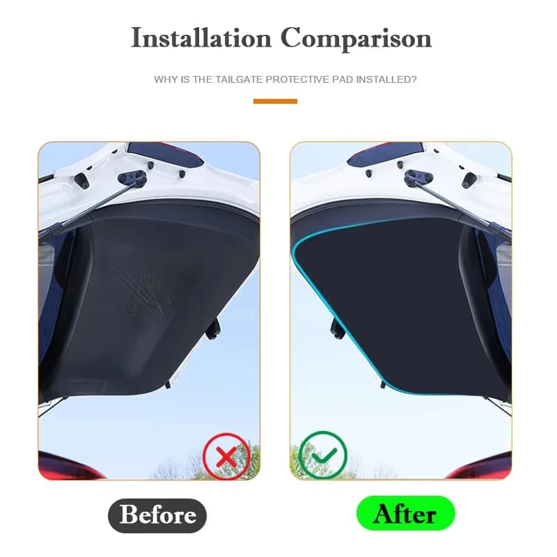 Protection de hayon en cuir pour Hyundai Tucson L Custo 2006-2025, accessoires intérieurs de voiture pour la protection de la porte arrière du coffre