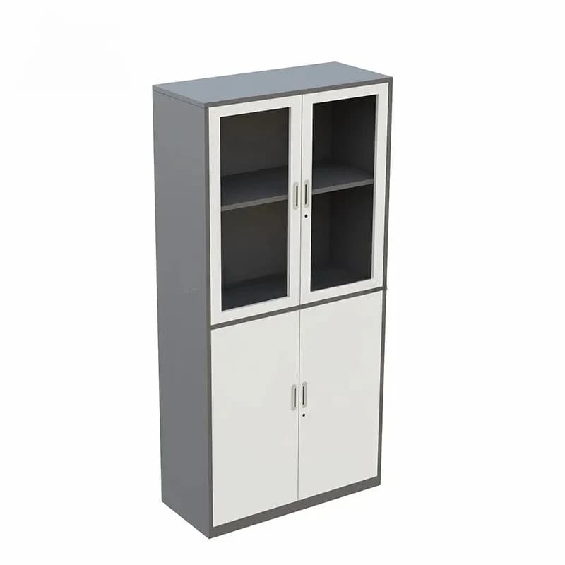Armoires de classement, armoires de rangement métalliques, armoires de rangement industrielles, armoires de classement avec portes vitrées à charnières