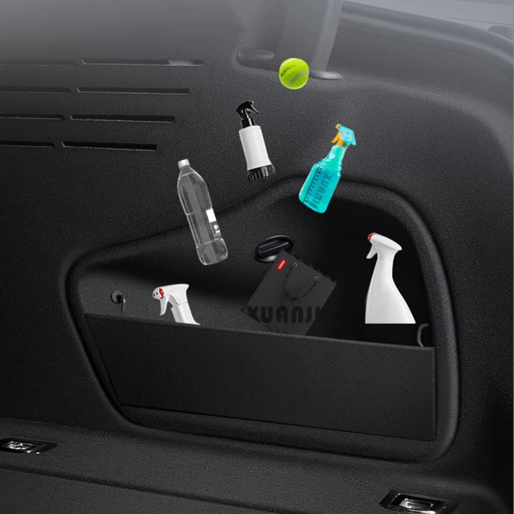 Sac de panneau de rangement latéral pour coffre de voiture, pour Audi Q2 Q3 Q5, poche antidérapante, panneau de séparation de chargement, accessoires automobiles, style de voiture