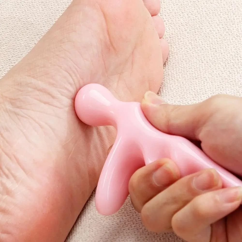 Masseur d'acupression manuel portatif, outil de pression du pouce pour soulager la fatigue, outil de relaxation manuel pour le corps entier, outil de réflexologie profonde