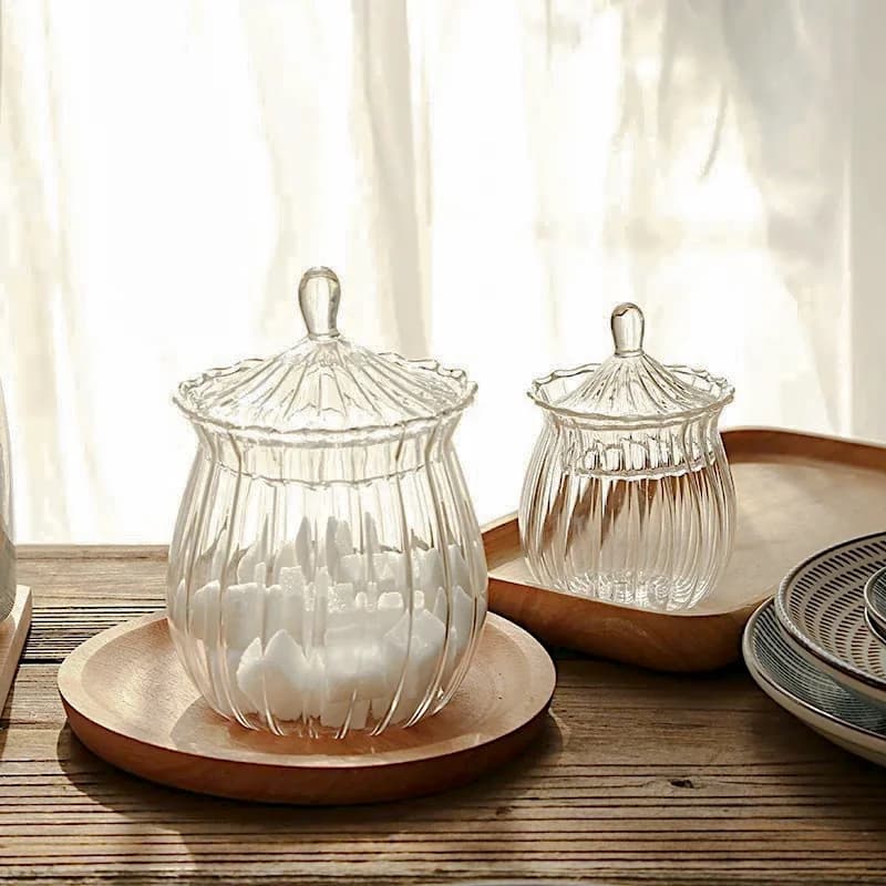 Bouteille de stockage en verre 400/150ml, réservoir de stockage d'assaisonnements pour la cuisine, transparent, résistant à l'humidité, pour aliments, fournitures de cuisine