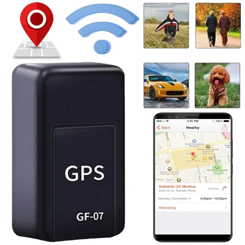GF07 Mini traceur GPS magnétique localisateur de véhicule en temps réel dispositif de suivi des animaux de compagnie de voiture localisateur GPS Portable Compact application de Position