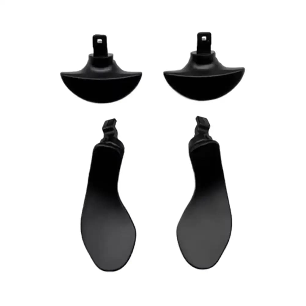 Paddles métalliques pour manette PS5 Edge Elite – Pièces de modification DIY, ajustement parfait, haute fréquence de jeu, bouton de remplacement durable