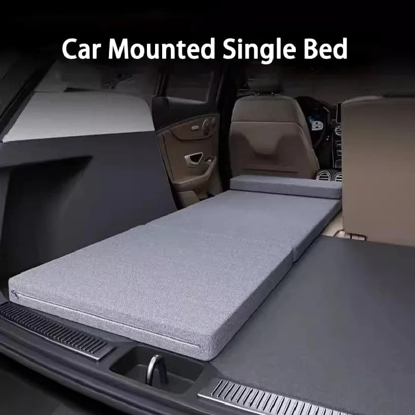 Matelas de voiture pliable pour camping, lit de voyage, tapis de repos pour bureau, matelas de couchage arrière de voiture, planche d'extension pliable