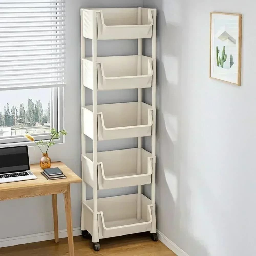 Étagère à roulettes pour cuisine, meuble de rangement d'angle étroit pour cuisine, armoire de salon, organisateur de salle de bain, cadeaux pour la maison