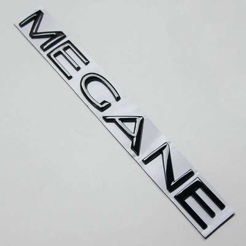 Autocollants de coffre avec lettres MEGANE, pour Renault MEGANE 1 2 3 4 MK1 MK2 MK3 MK4 RS, accessoires extérieurs