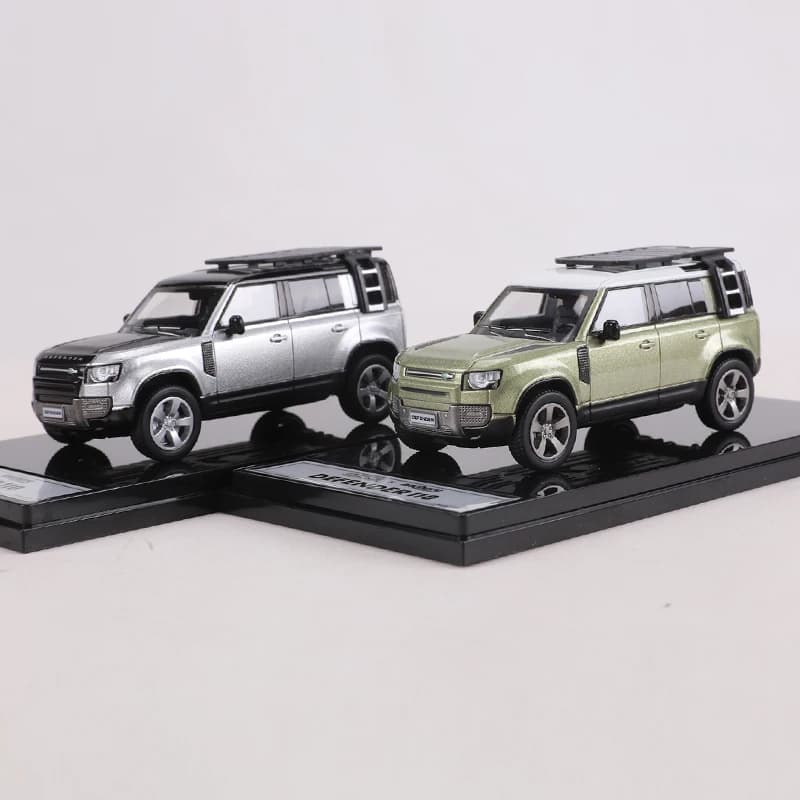 Modèle de voiture en alliage GCD/Enchery 1:64 Defender 110