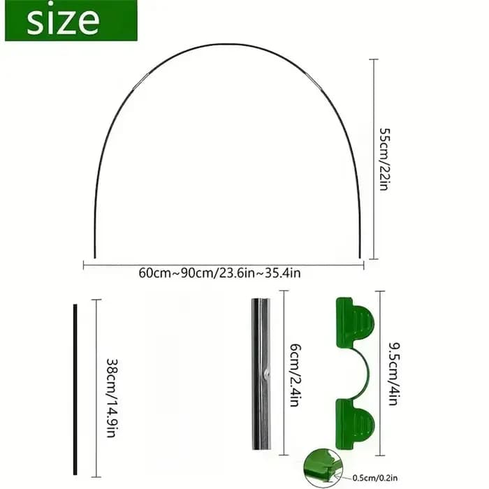 Cerceaux de Jardin Stables pour Serre
