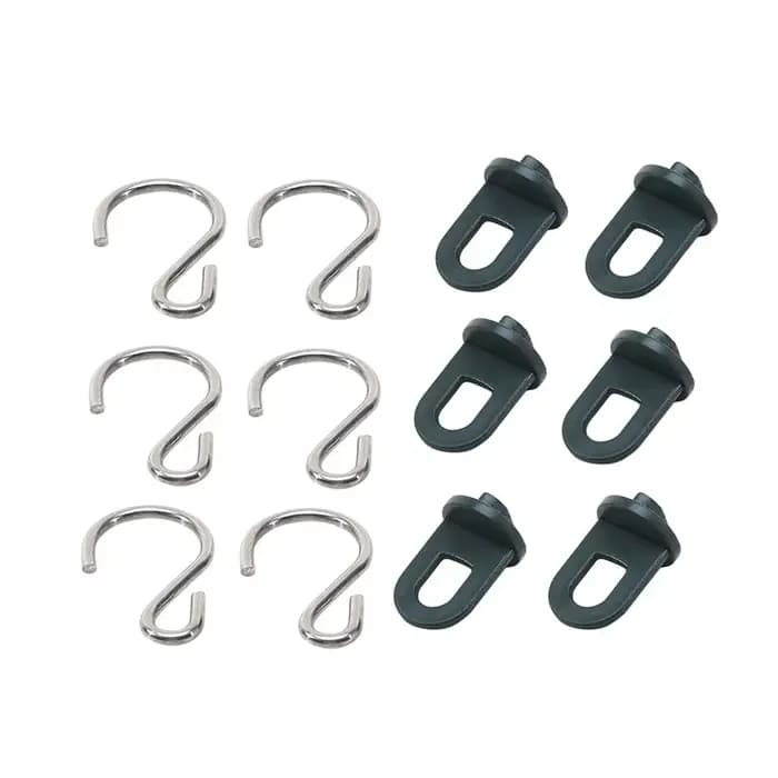 Crochets de serre, clips de fixation pour serre, ensemble de crochets de fixation pour serre avec cl