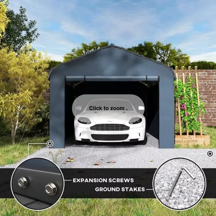 Abri de voiture extérieur robuste et imperméable