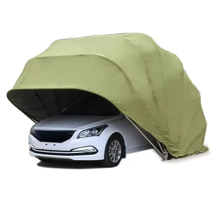 Abri de voiture portable robuste et verrouillable, tente de garage extensible et pliable, housse de